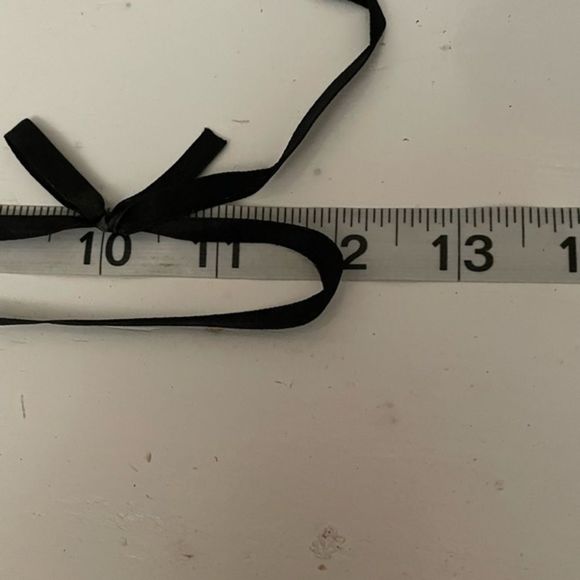 24” black chunky beaded necklace with 17 beads from Neiman Marcus - Picture 4 of 5